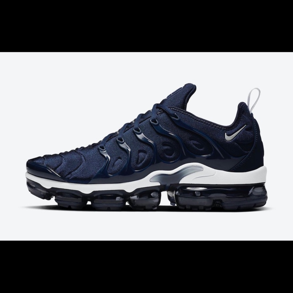 NIKE AIR VAPORMAX TN PLUS RUNNING SHOES-NAVY - Picture 3 of 5
